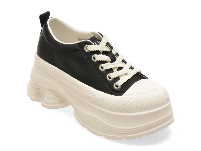 Pantofi sport FLAVIA PASSINI negri, 8550, din piele naturala