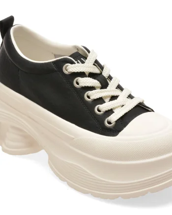 Pantofi sport FLAVIA PASSINI negri, 8550, din piele naturala