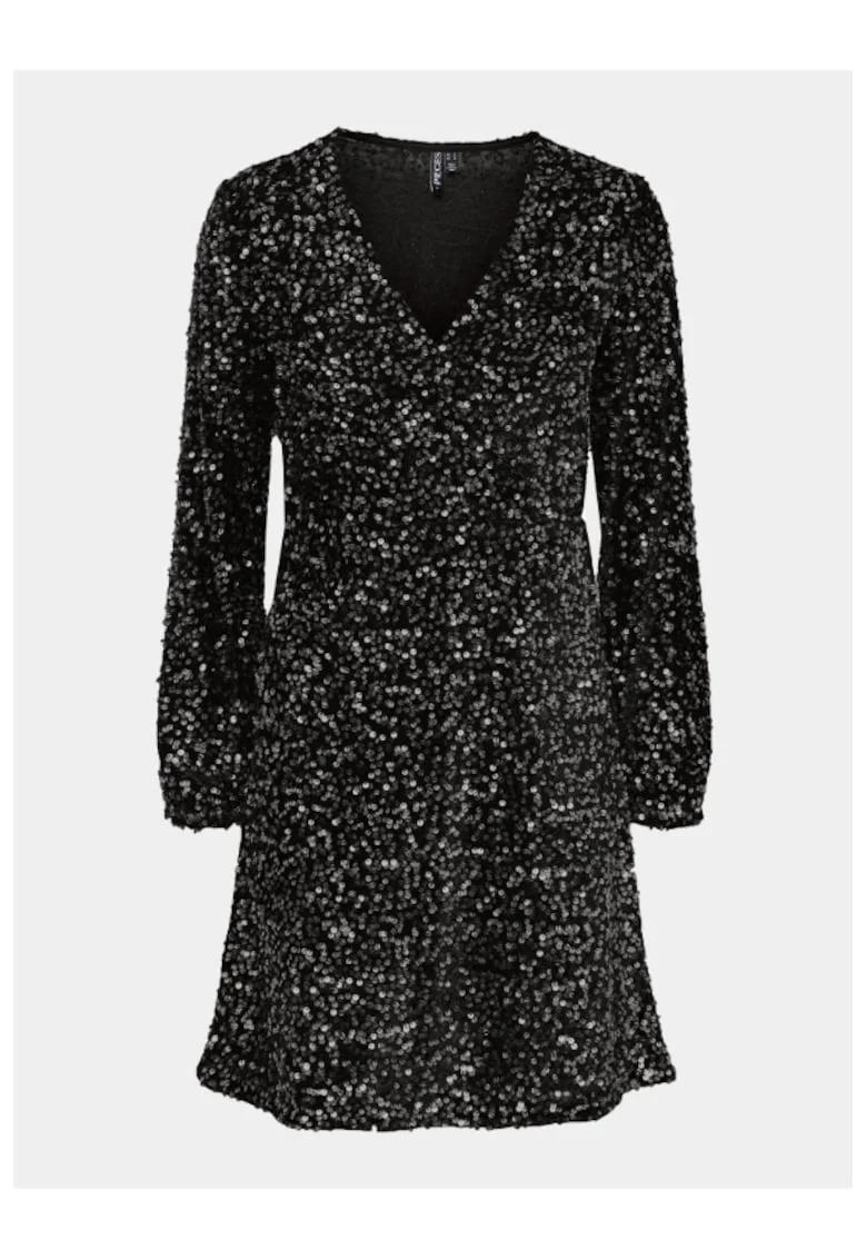 Rochie dama,  302956739, Poliester, Negru