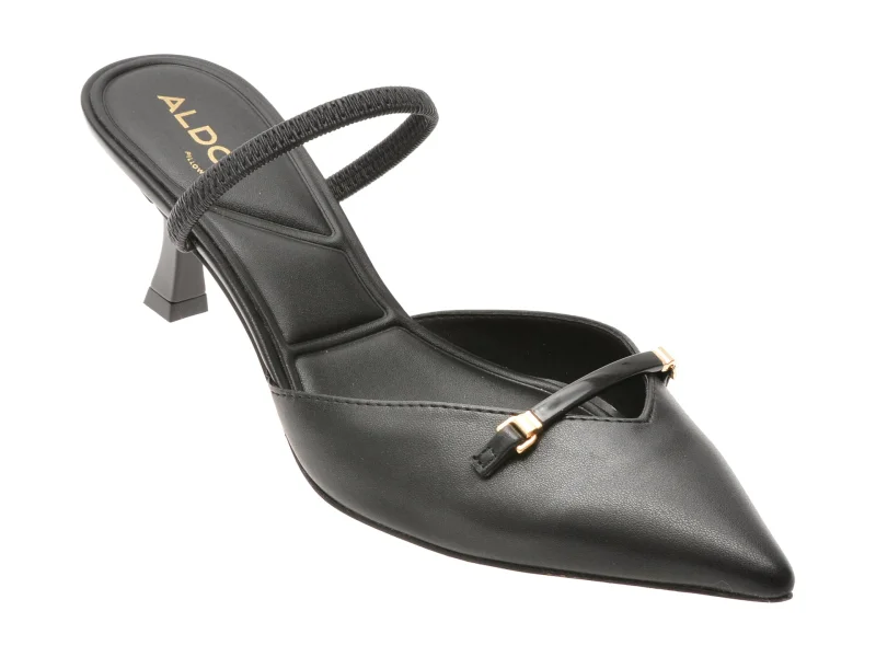 Pantofi eleganti ALDO negri, NAILAH 001, din piele ecologica