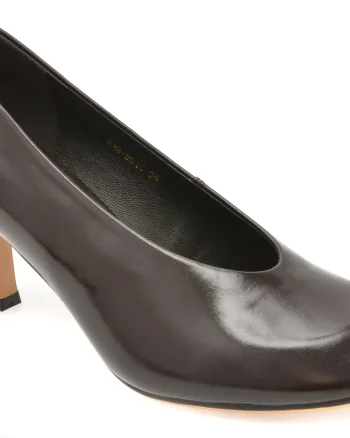 Pantofi eleganti EPICA maro, 639801, din piele naturala lacuita