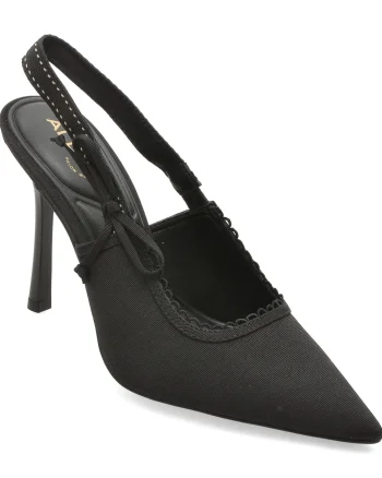 Pantofi eleganti ALDO negri, HENNIE 007, din material textil