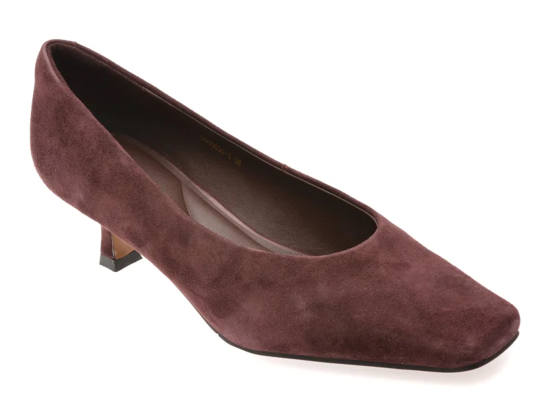Pantofi eleganti EPICA visinii, 3630, din piele intoarsa
