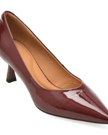 Pantofi eleganti EPICA visinii, D05555, din piele naturala lacuita
