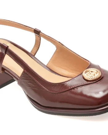Pantofi eleganti EPICA visinii, 6020492, din piele naturala lacuita