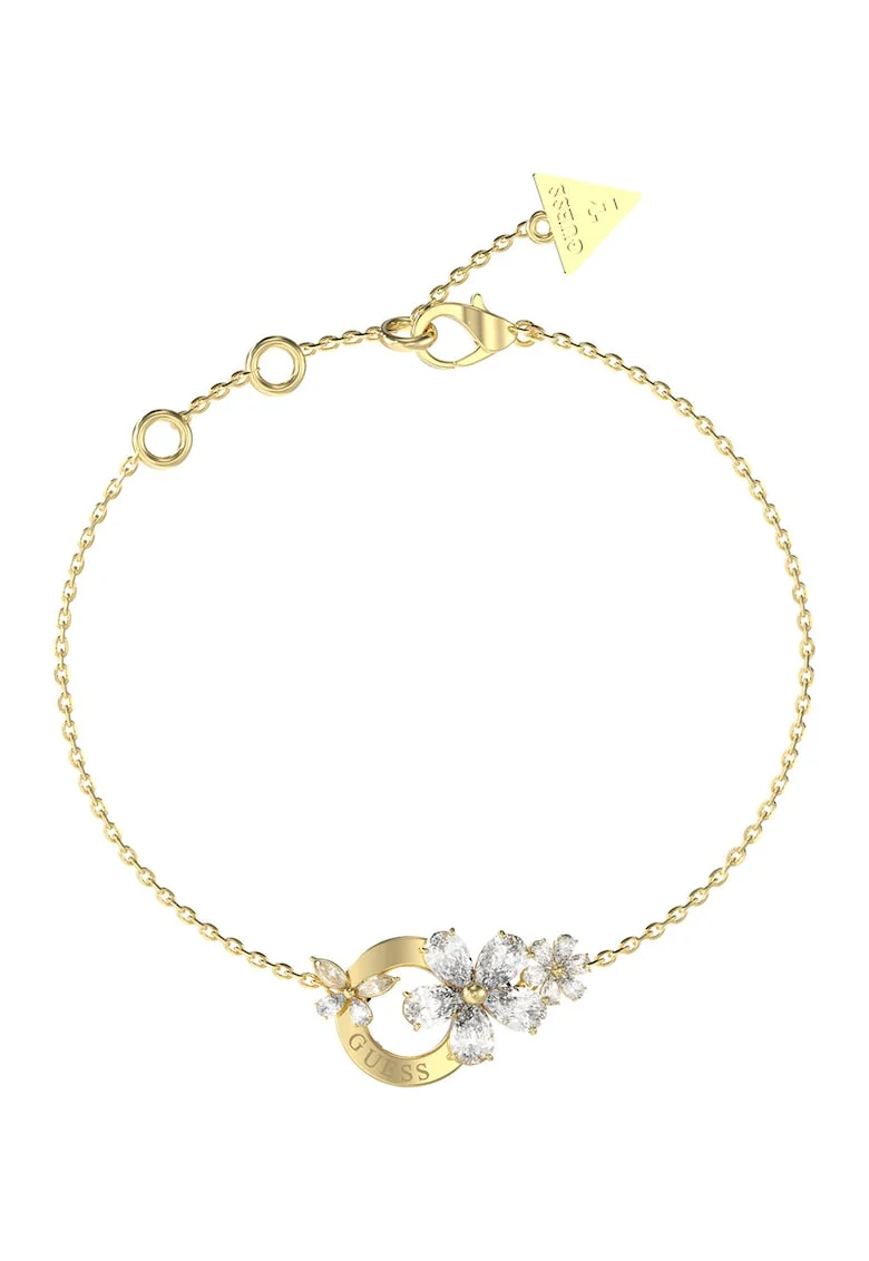 Bratara cu talismane florale din cristal