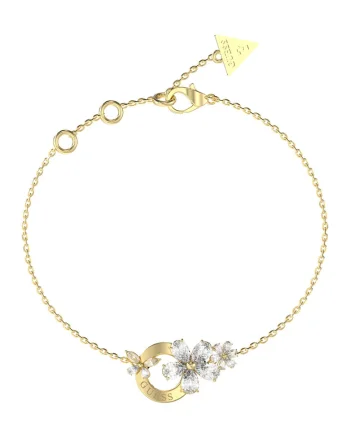 Bratara cu talismane florale din cristal