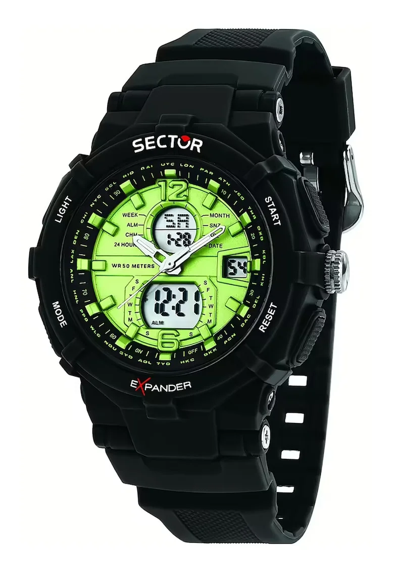 Ceas cronograf Expander, Negru