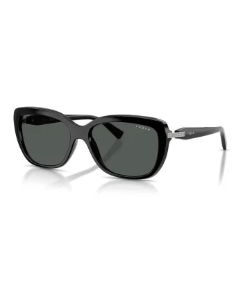 Ochelari de soare butterfly, Negru stins/Argintiu