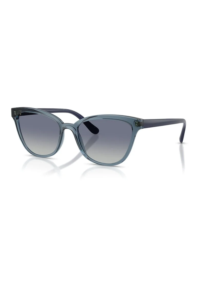 Ochelari de soare butterfly cu lentile in degrade, Albastru petrol/Bleumarin