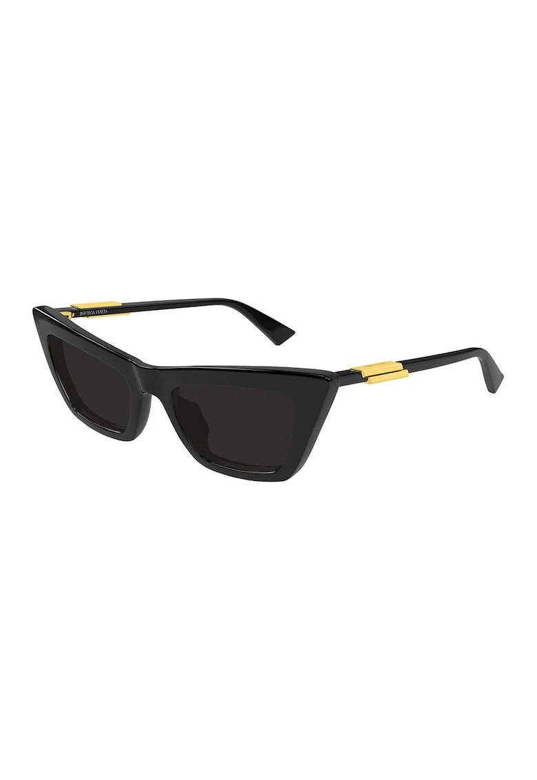 Ochelari de soare cat-eye, Auriu/Negru