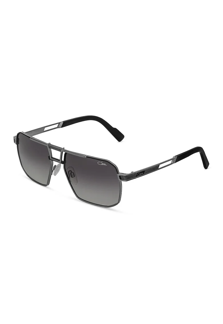Ochelari de soare pilot cu lentile cu straturi antireflectorizante, Negru/Argintiu
