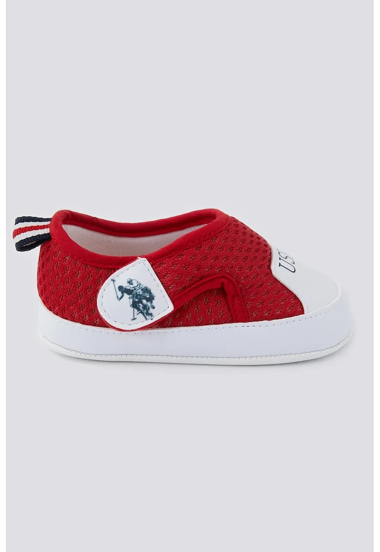 Botosei cu velcro si logo, Rosu