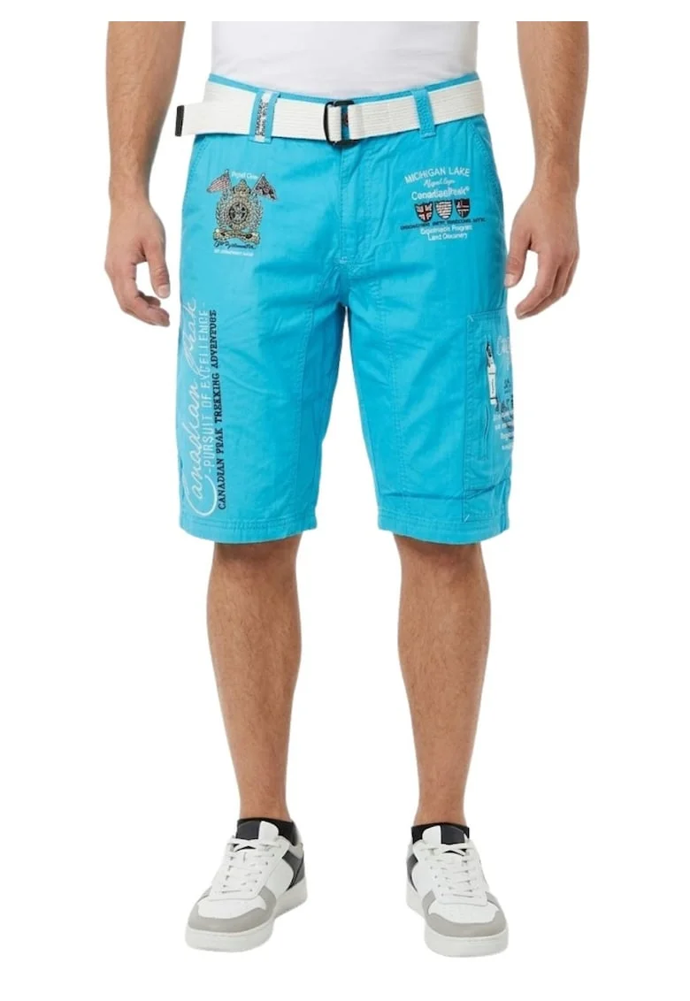 Pantaloni scurti cu o curea textila Pharell,