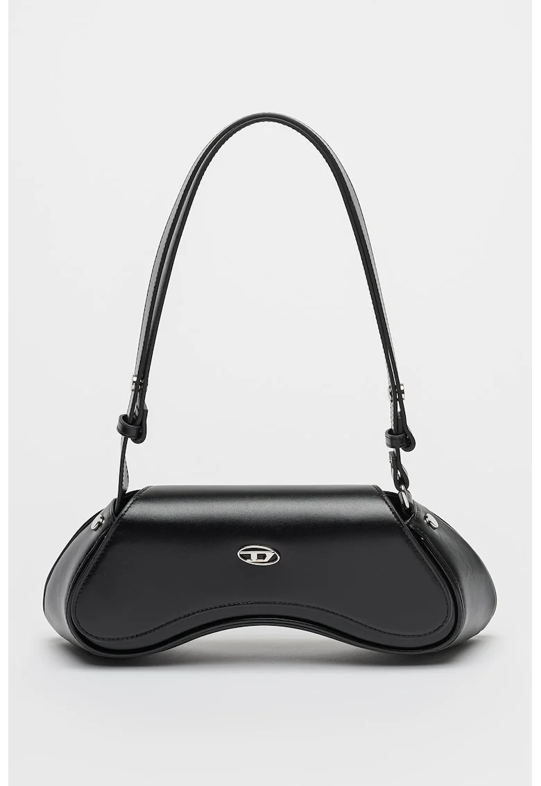 Geanta de piele Play, Negru