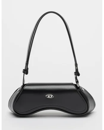 Geanta de piele Play, Negru