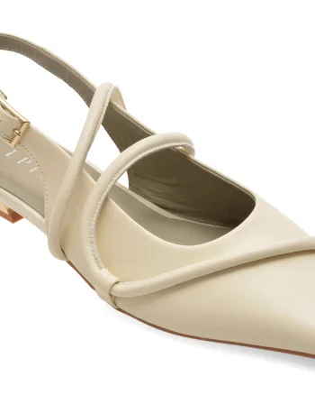 Pantofi eleganti EPICA bej, 16028, din piele naturala