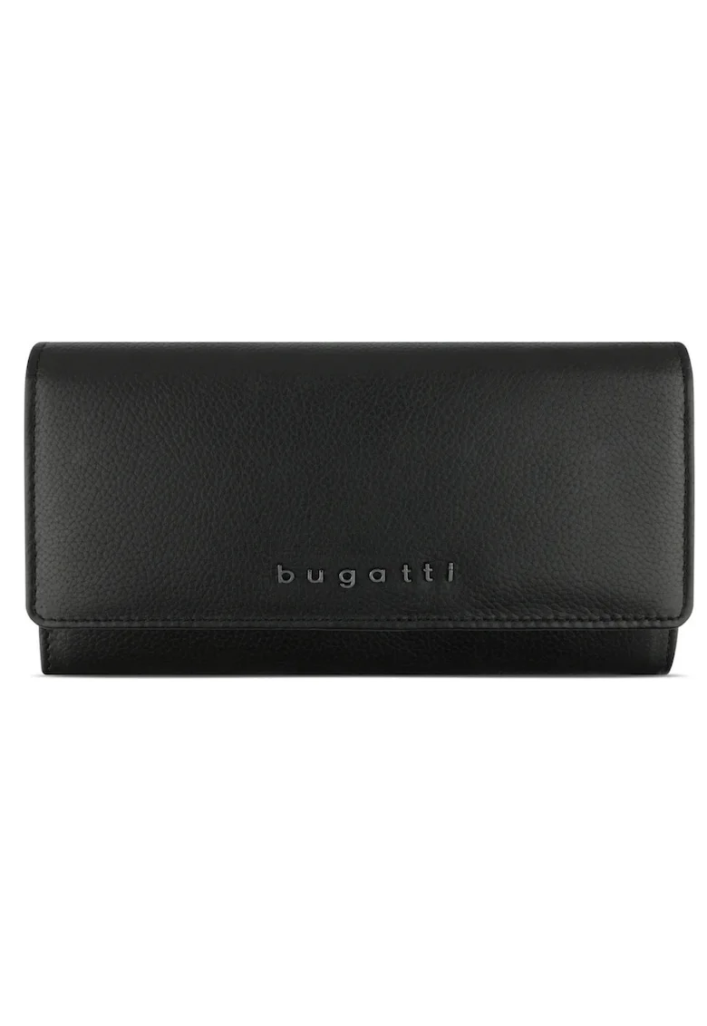 Portofel dama  Bella, piele naturala, Negru