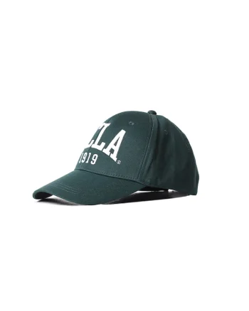 Sapca unisex cu logo brodat Ballard, Alb/Verde padure
