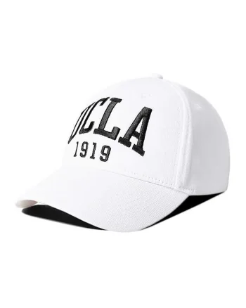 Sapca unisex cu logo brodat Ballard, Negru stins/Alb optic