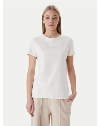 Tricou dama  bumbac/elastan, ecrudwqfwq, Ecru