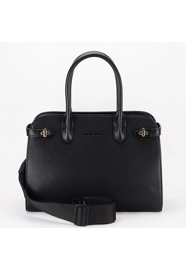 Geanta neagra de dama  CM8339 17 20004, Negru
