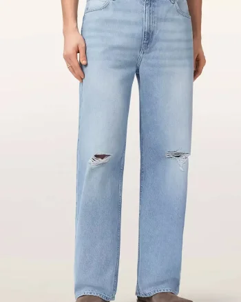 AllSaints blugi straight bărbătești LENNY