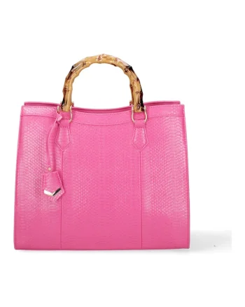 Geanta cu bareta detasabila, Fucsia