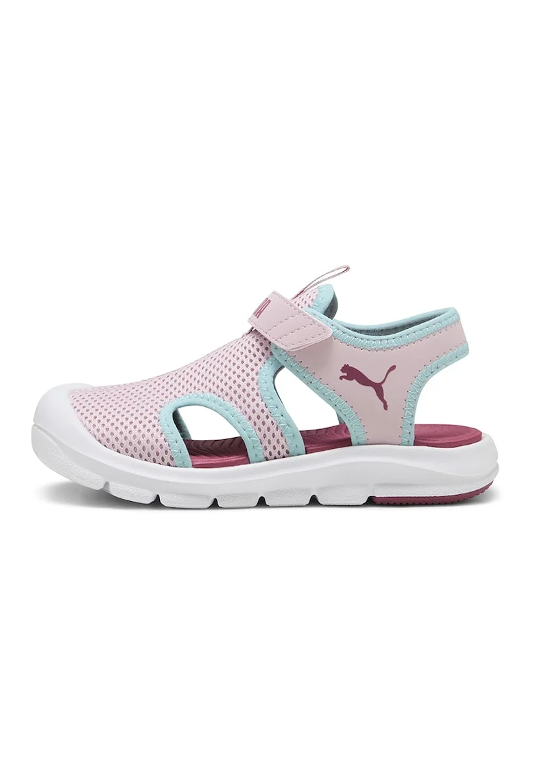 Sandale usoare de plasa Fun Racer, Roz pastel/Albastru glaciar