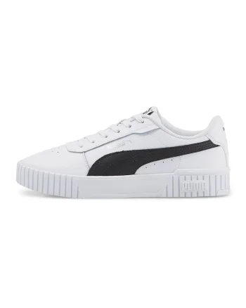 Pantofi sport de piele si piele ecologica Carina 2.0, Alb optic