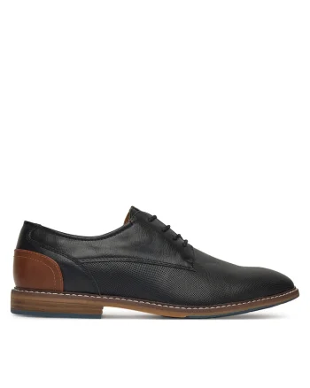 Pantofi barbati,  din material textil, negru