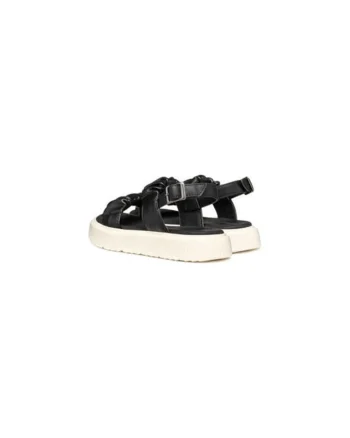 Sandale dama  304628108, Piele ecologica, Negru, Negru