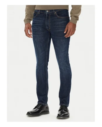 Blugi barbati  albastru inchis, denim