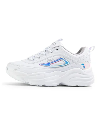 Pantofi sport demi-wedge cu detalii cu aspect metalic, Alb murdar