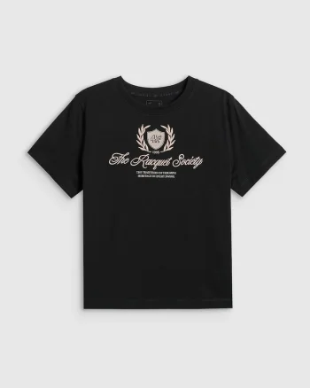 Tricou dama  negru, bumbac - 65487, Negru