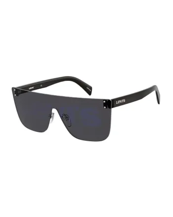 Ochelari de soare cu lentile oglinda Shield, Negru