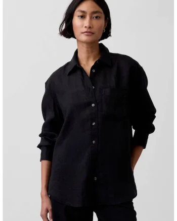Camasa lejera de in, Negru