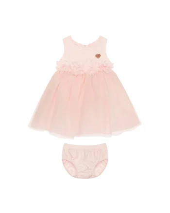 Rochie fete  roz din poliamida, Roz