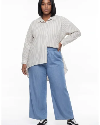 Pantaloni dama M1297,  Albastru