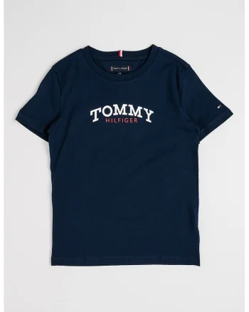 Tricou cu imprimeu logo, Albastru ultramarin