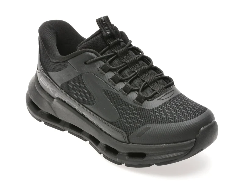 Pantofi sport SKECHERS negri, 303654L, din material textil