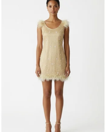 Rochie Megan, Bej deschis