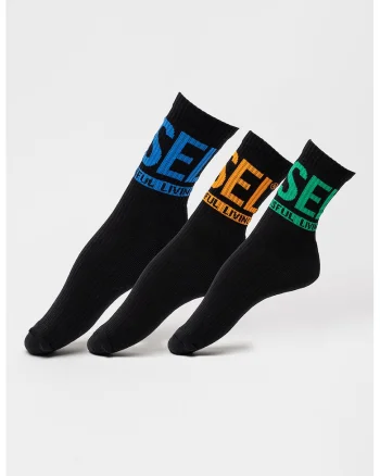 Set de sosete lungi Ray - 3 perechi, Negru