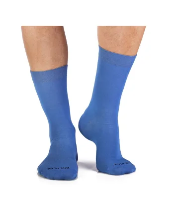 Sosete bambus BASIC Blue