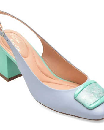 Pantofi eleganti FLAVIA PASSINI albastri, 1157644, din piele naturala