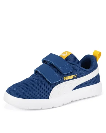 Pantofi copii,  COURTFLEX V3 MESH PS, albastru, tesatura plasa