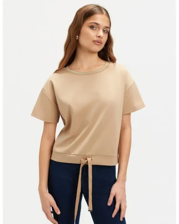 Tricou lejer, Bej