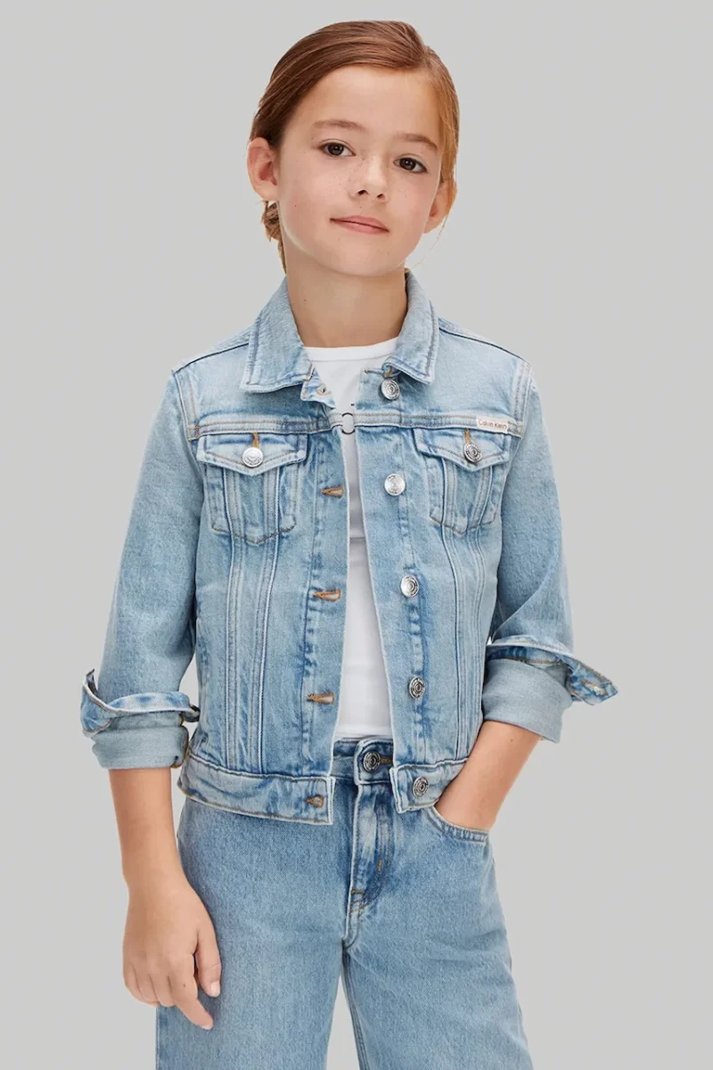 Calvin Klein Jeans jachetă copii din denim
