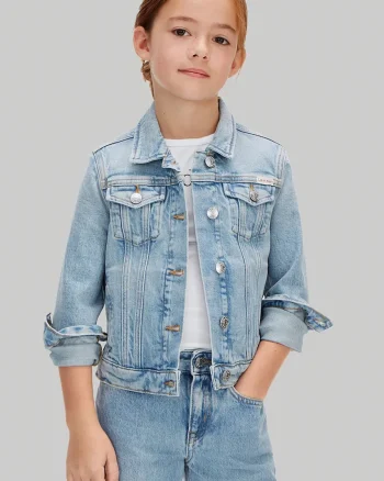 Calvin Klein Jeans jachetă copii din denim
