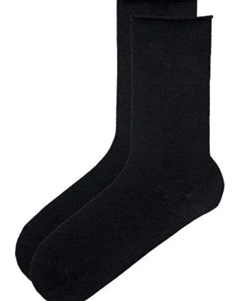 Set de sosete lungi din amestec de modal - 2 perechi, Negru